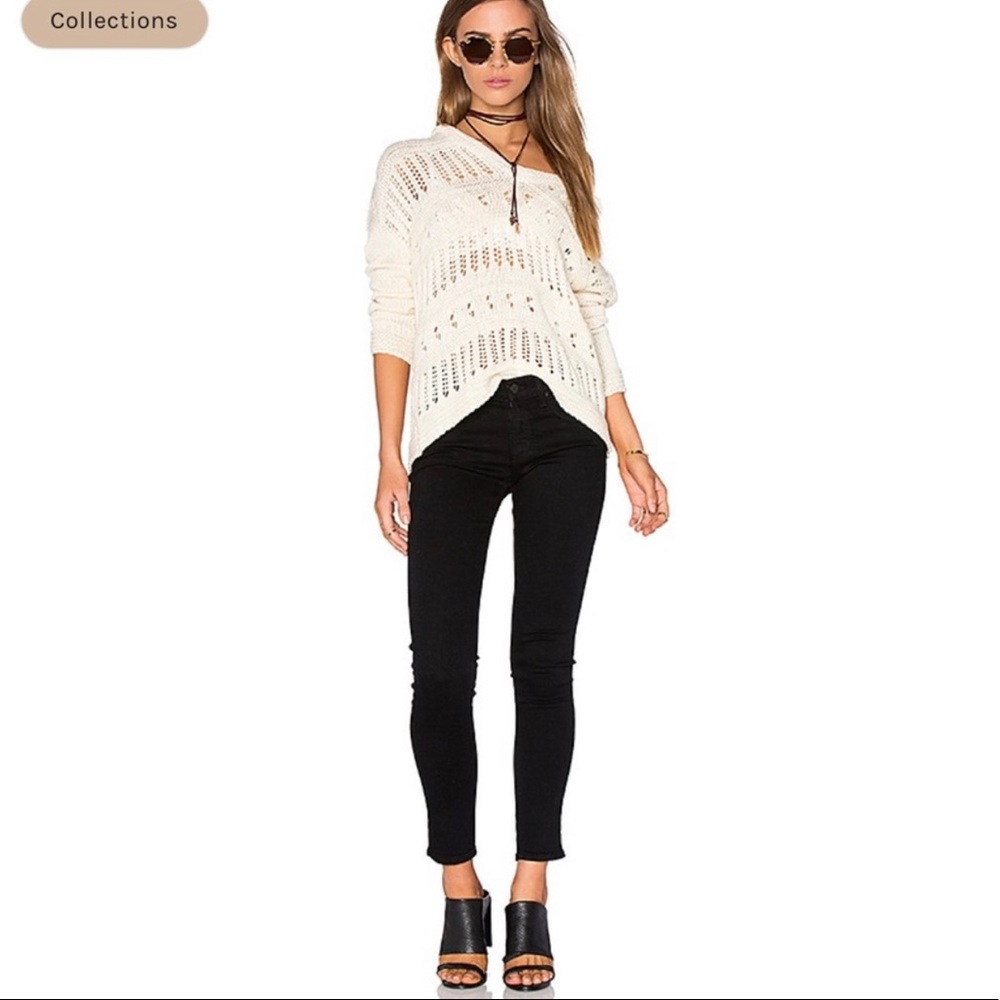 Rag & Bone Capri Nero Black skinny ankle jeans 27